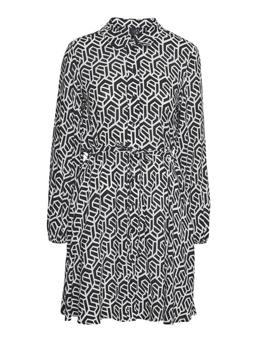 VERO MODA Blusekjole 'SOFIE'  sort / hvid