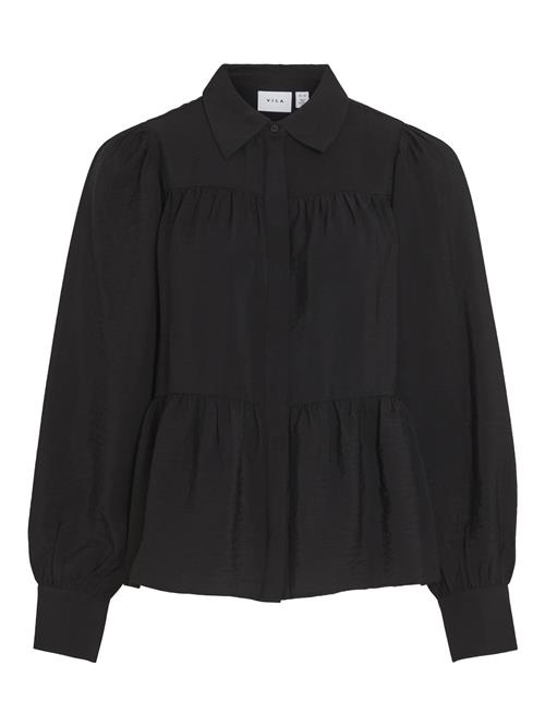 VILA Bluse  sort
