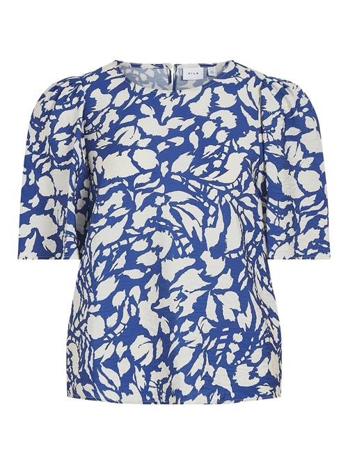 VILA Bluse  ensian / hvid