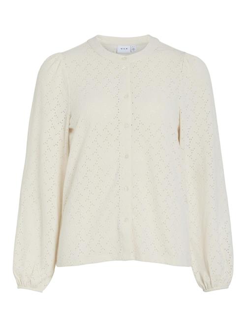 VILA Bluse  naturhvid