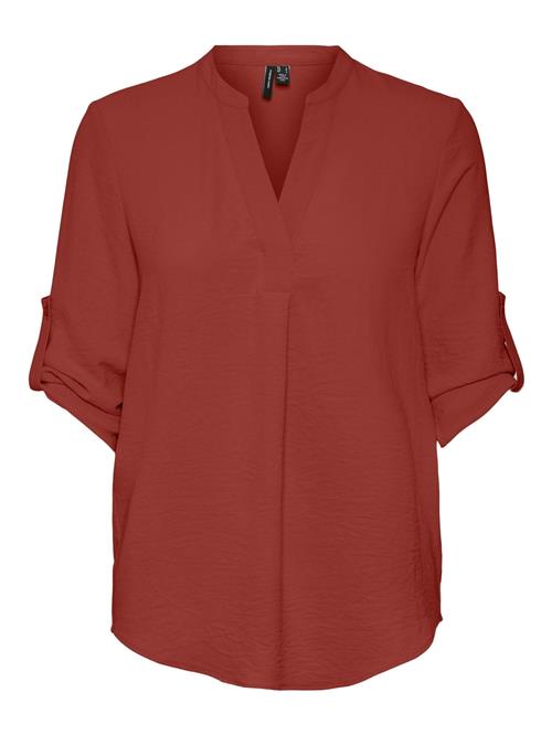VERO MODA Bluse 'ELVA'  rød