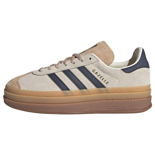 ADIDAS ORIGINALS Sneaker low 'Gazelle Bold'  beige / natblå / offwhite