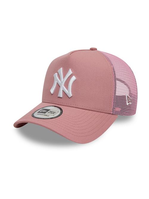 NEW ERA Hætte 'LEAGUE ESS NEYYAN'  gammelrosa / hvid