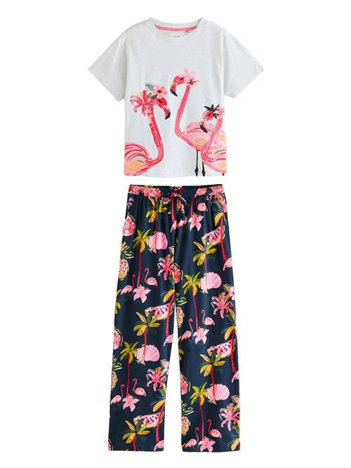 Next Pyjamas  navy / lime / pink / hvid