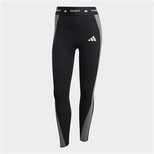 ADIDAS PERFORMANCE Sportsbukser  grå / sort / hvid