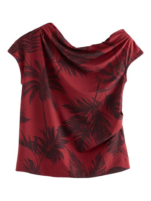 Se Next Bluse  mørkerød / sort ved About You