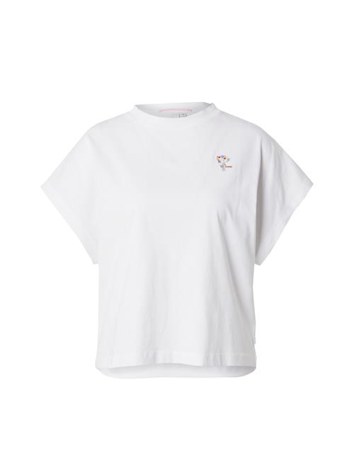 QS Shirts  camel / azur / gul / hvid
