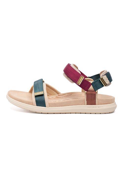 WODEN Sandaler 'Line Lite'  blå / burgunder