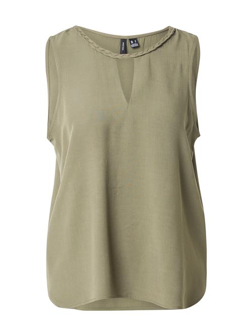 Se VERO MODA Bluse 'VMBia Betty'  oliven ved About You