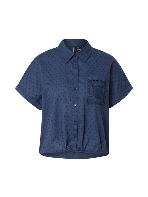 VERO MODA Bluse 'VMVICA'  navy