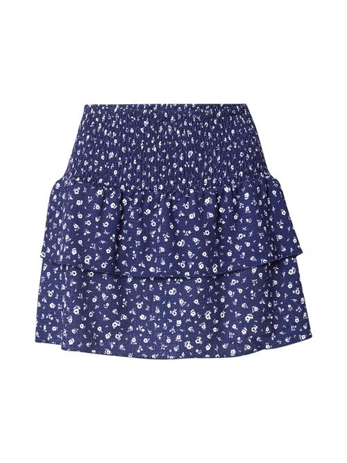 Se STUDIO SELECT Nederdel 'Celia'  navy / hvid ved About You