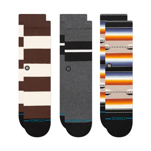 Stance Sokker 'Were Young'  beige / brun / mørkegrå / orange