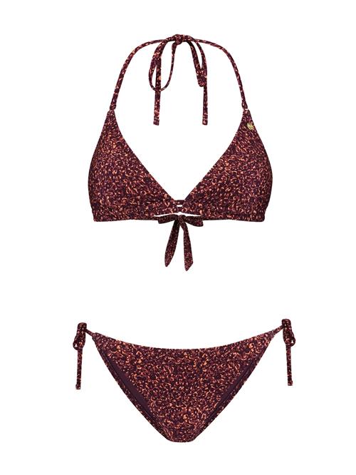 Shiwi Bikini 'Liz'  brun / aubergine / lyseorange