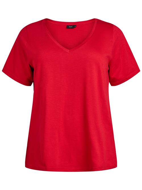 Zizzi Shirts 'Rea'  rød