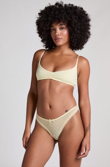 Hunkemöller G-streng Phoebe gul