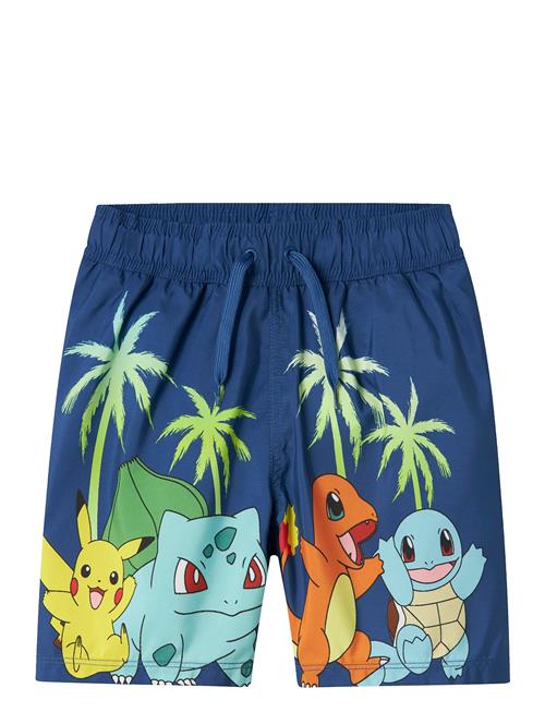 Nkmmacsen Pokemon Swimshorts Sky Name It Navy