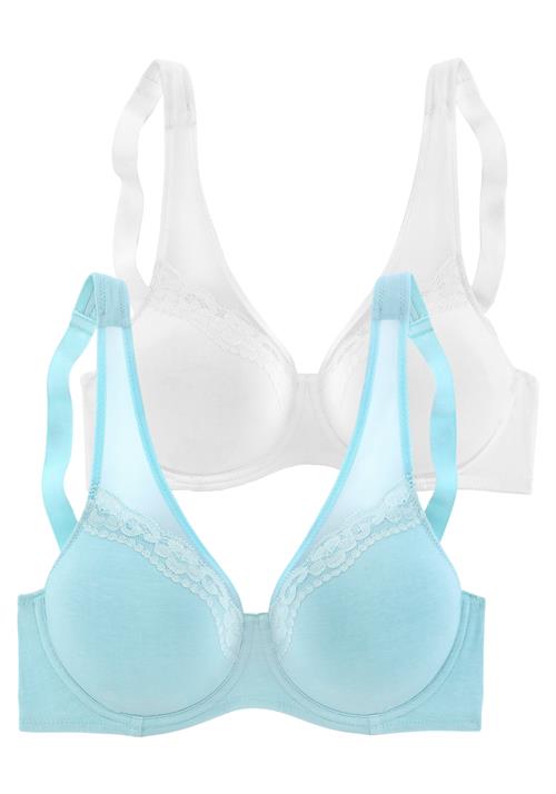 PETITE FLEUR Minimizer  lyseblå / hvid