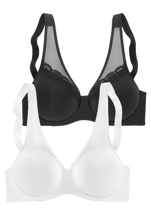 Se PETITE FLEUR Minimizer  sort / hvid ved About You
