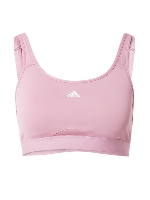 Se ADIDAS SPORTSWEAR Sports-BH 'TLRD MOVE HS'  rosé / hvid ved About You