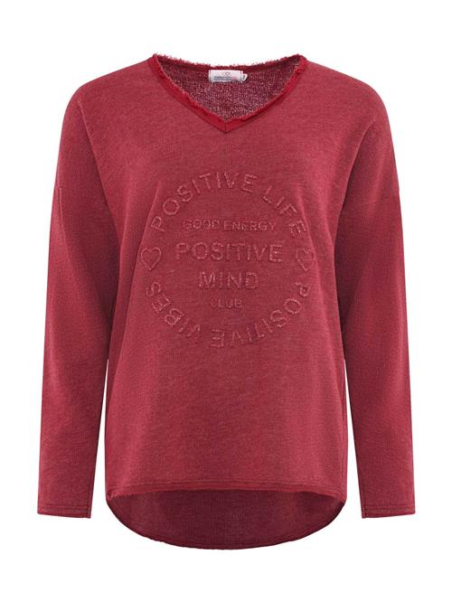Zwillingsherz Sweatshirt 'Positive Mind'  bær
