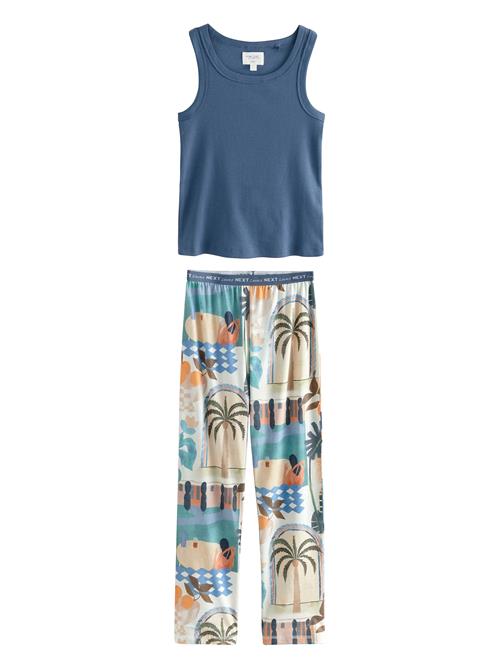 Next Pyjamas  nude / navy / royalblå / orange