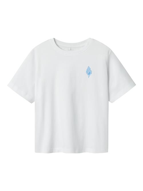 NAME IT Bluser & t-shirts 'NKFJASSA'  lyseblå / mørkerød / hvid
