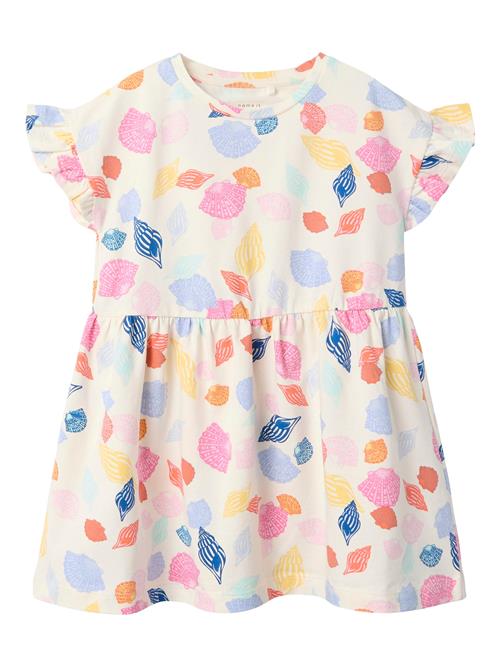 NAME IT Kjole 'NMFJOANE'  beige / dueblå / gul / pink
