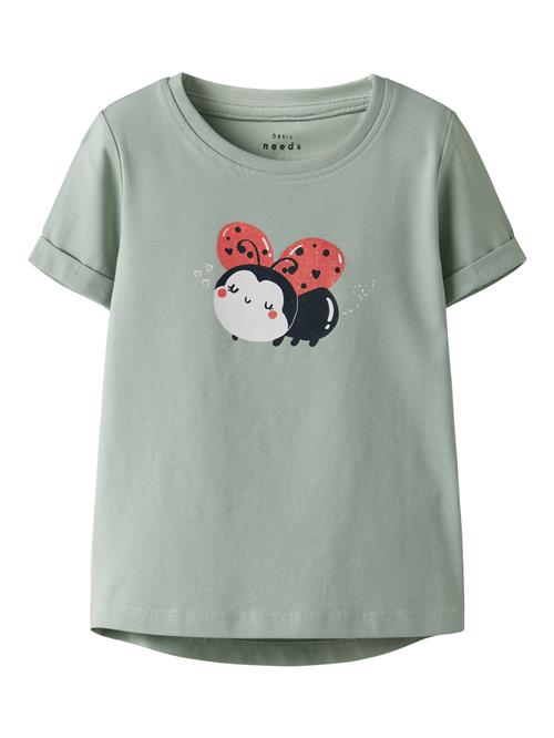 NAME IT Bluser & t-shirts 'NMFVIX'  lysegrøn / rød / sort / offwhite