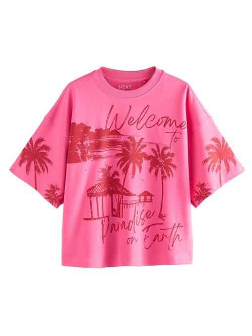 Next Shirts  pink / rød
