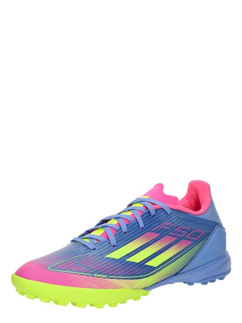 ADIDAS PERFORMANCE Fodboldstøvler 'F50 League'  safir / neongrøn / neonpink