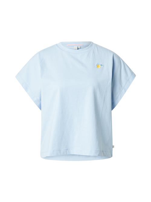 QS Shirts  lyseblå / mørkegul / lysegrøn