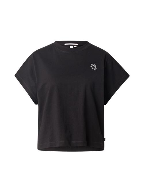 QS Shirts  sort / hvid