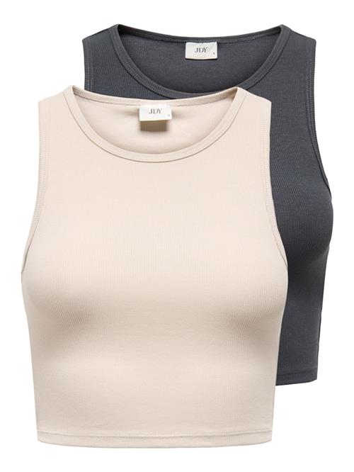 JDY Sticktop 'JDYSofia'  lysebeige / antracit