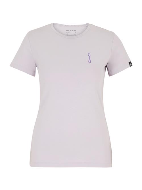 MAMMUT Funktionsbluse 'Massone'  lilla / mørkelilla / hvid