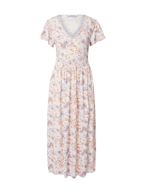 ABOUT YOU Kjole 'Luciana'  lyseblå / orange / pastelpink / hvid