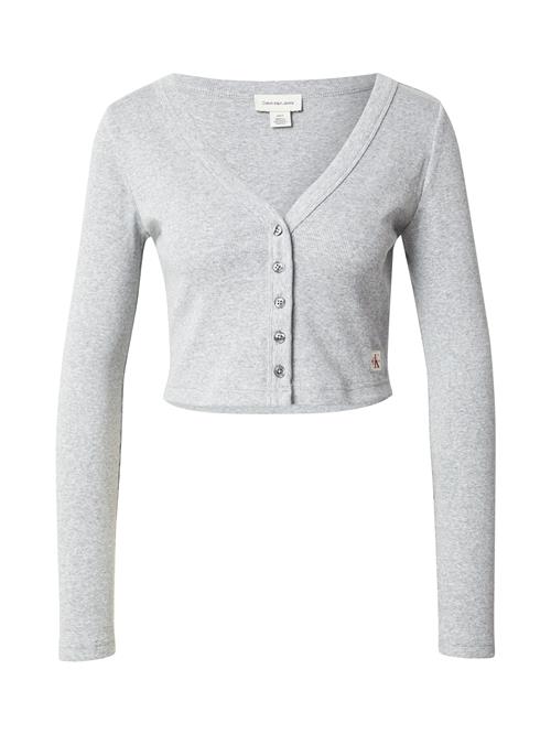 Calvin Klein Jeans Bluse  lysegrå