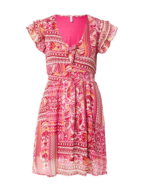 ONLY Sommerkjole 'ONLASTA'  orange / fuchsia / mørk pink / hvid