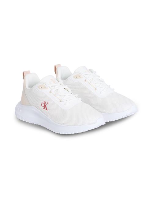 Calvin Klein Jeans Sneaker low  fersken / grenadine / hvid