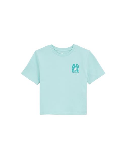WE Fashion Bluser & t-shirts  lyseblå / petroleum / hvid