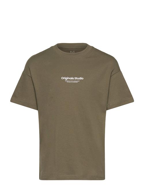 Jack & Jones Jorvesterbro Tee Ss Crew Neck Noos Jnr Jack & J S Khaki