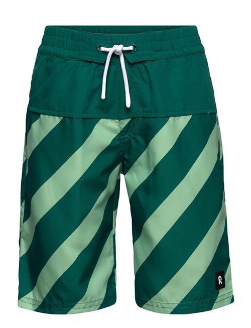 Sunproof Beach Shorts, Papaija Reima Green
