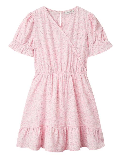 Nkffrikalina Ss Wrap Dress Pb Name It Pink
