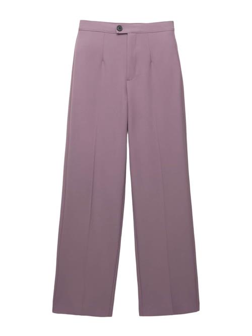 Pull&Bear Bukser med fals  lilla