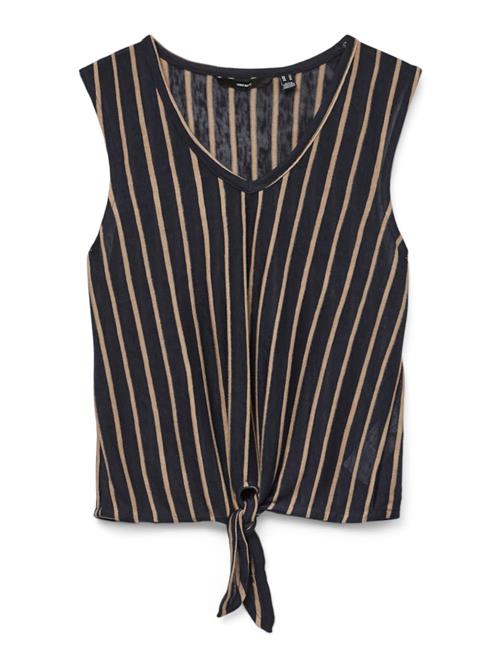 VERO MODA Bluse 'VMLANA'  beige / marin