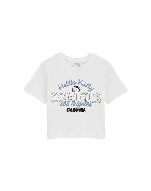 WE Fashion Bluser & t-shirts  lyseblå / sort / hvid