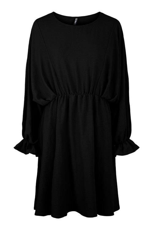 Flore Long Sleeve Kjole - Sort - Dame - XL - PIECES