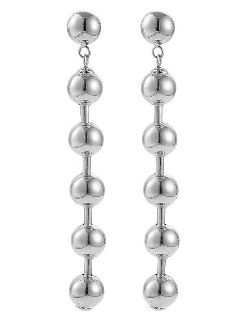 Eclipse Earring Bud To Rose Silver