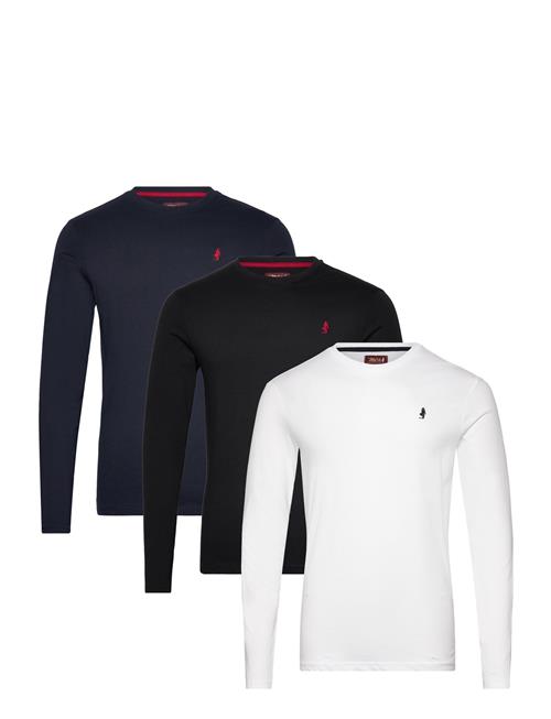 Jack Reg Ls 3Pk Mcs M Tee MCS Navy