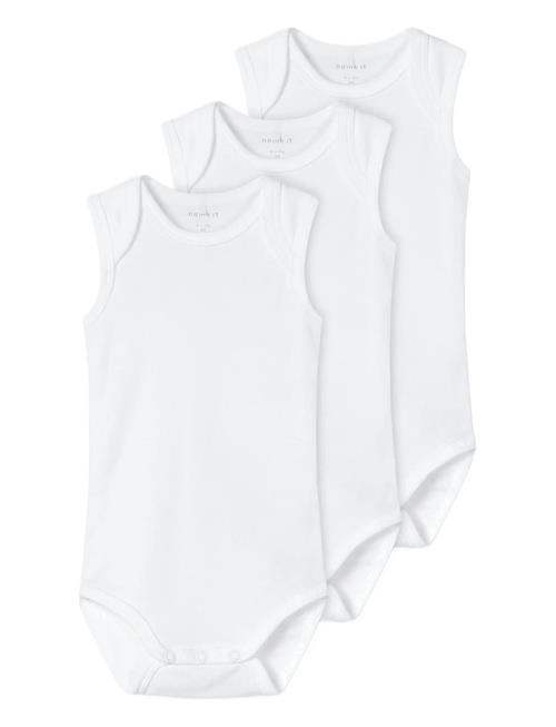 Nbnbody 3P Tank Solid White 3 Noos Name It White