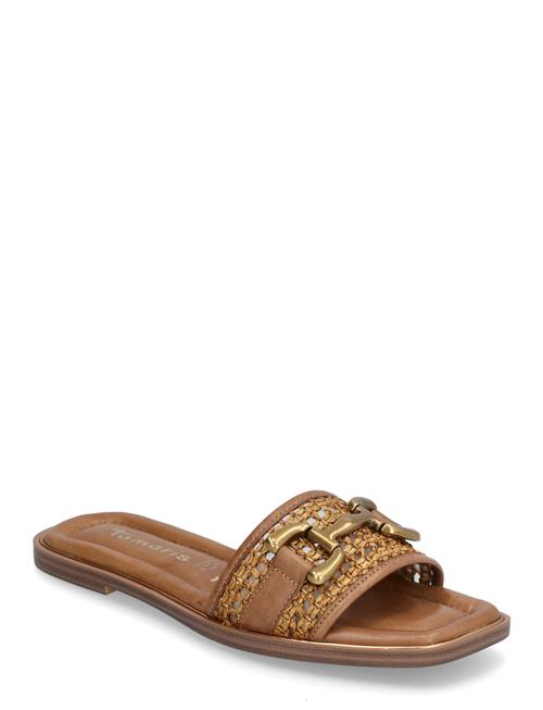 Women Slides Tamaris Beige